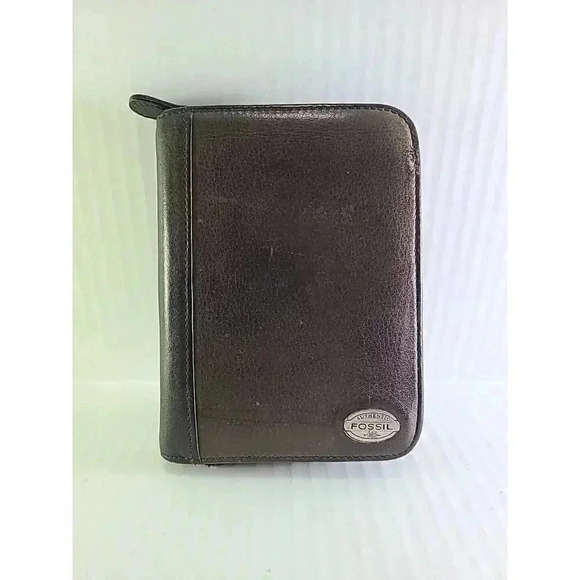 Fossil Other - Vintage Palm Pilot Fossil Card Wallet Pocket Planner Type Organizer